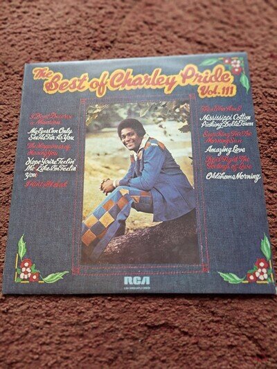 The Best Of Charley Pride Vol 111. 12 Inch Vinyl Lp
