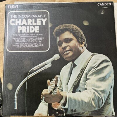 Charley Pride - The Incomparable Charley Pride vinyl LP RCA Camden CDS 1115