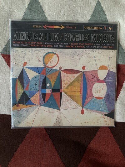 Charles Mingus Ah Um 2012 French Pressing On Columbia NM Vinyl Record LP