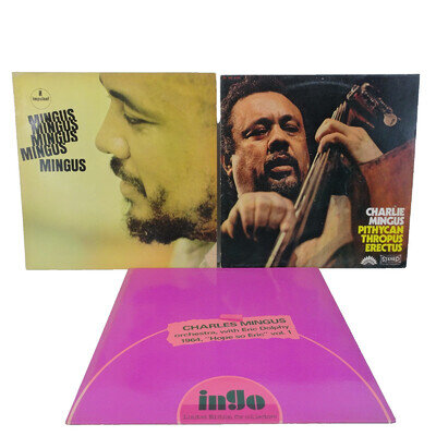 Charles Mingus Mingus / Pithycan / "Hope So Eric" Vol. 1 RE 3 x LPs EX/VG+