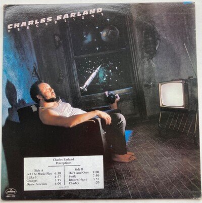 CHARLES EARLAND Perceptions 1978 PROMO LP on Mercury #SRM-1-3720 JAZZ-FUNK