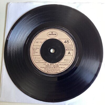 CHARLES EARLAND let the music play 7” 45 VINYL SINGLE 1978 SOUL JAZZ FUNK (X