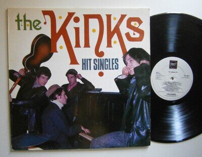 THE KINKS: HIT SINGLES (PRT) 1987 Compilation LP