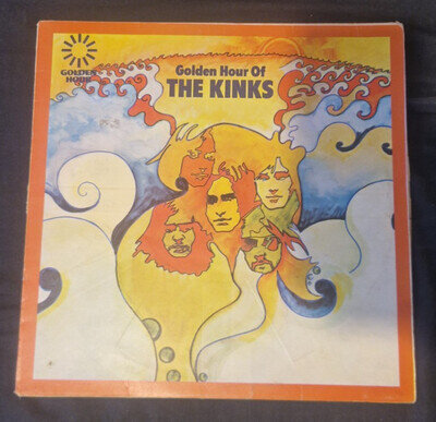 The Kinks - Golden Hour Of The Kinks - 1971 UK Vinyl LP - Fair/Worn - F/W