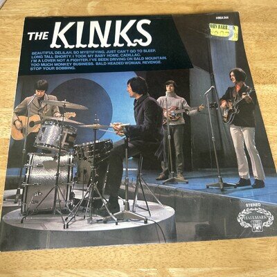 The Kinks ‎– Kinks / 1973 UK LP / Hallmark Marble Arch HMA 244
