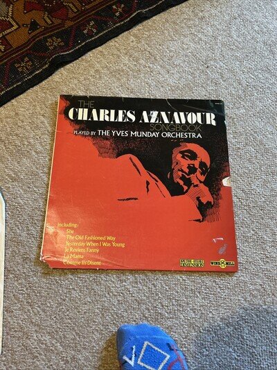 Yves Munday Orchestra - The Charles Aznavour Songbook - Vinyl Record LP Album