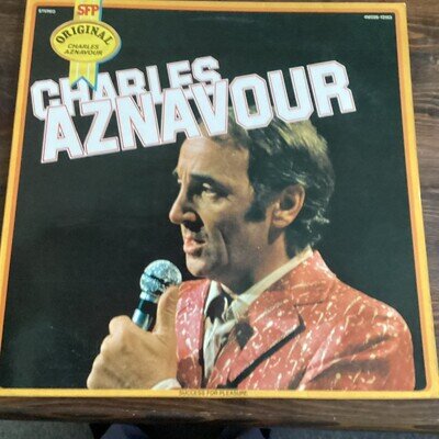 Charles Aznavour - Success for Pleasure - Vinyl LP 4M206-13153 -1970s V.G.C.