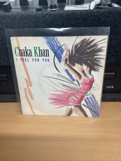 CHAKA KHAN ,I FEEL FOR YOU,1984 DISCO /CLUB CLASSIC,TESTED A SIDE PLAYS EX