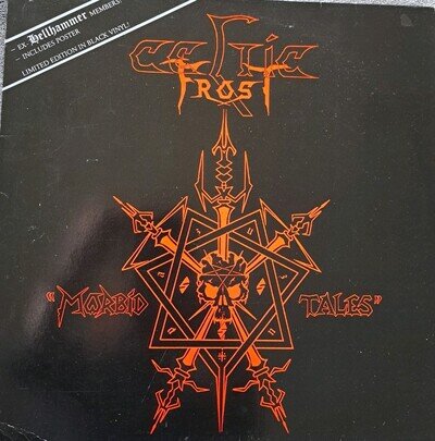 Celtic Frost - Morbid Tales - RARE 1ST PRESS EP VINYL NOISE N0017 Ex Cond