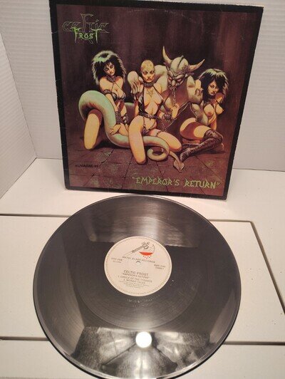 Celtic Frost "Emperor's Return" vinyl EP original 1985 Metal Blade issue