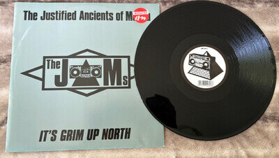 THE JUSTIFIED OF ANCIENTS OF MU MU - It's Grim Up North : 12" Single Vinyl - KLF