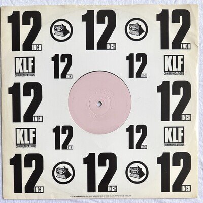 THE KLF -Justified & Ancient/Anti Acapella- CHOC ICE 3 White Label Promo 12"