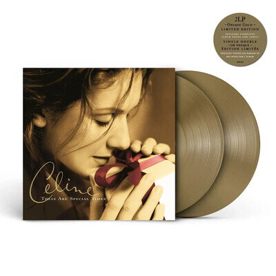 Celine Dion: These Are Special Times - 12" Vinyl Album - Gold Vinyl ***NEW***