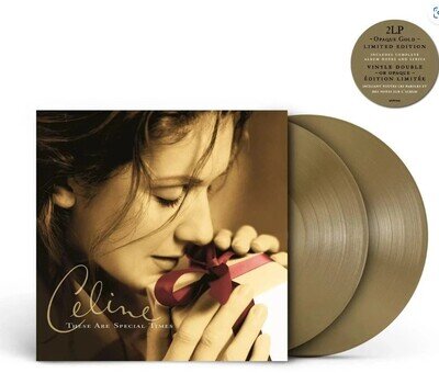 Celine Dion These Are Special Times Opaque Gold Limited Edition Double LP Sealed