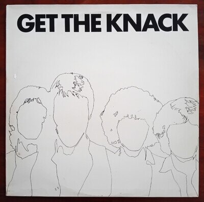 The Knack Get The Knack Rare White Label UK (ESTS11948) VG+/VG+ Capitol 1979