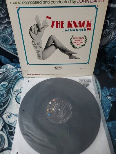 Soundtrack Vinyl The KNACK 1965 WITH GOLD FINGER SOUNDTRACK TESTED