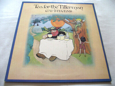 CAT STEVENS ~ TEA FOR THE TILLERMAN ** 1970 UK Pink Rim ISLAND LP
