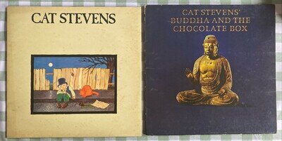 CAT STEVENS - Job Lot - TEASER AND THE FIRECAT /BUDDHA - 1ST PRESS VINYL LP