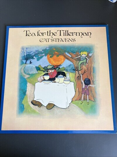 Cat Stevens 'Tea for the Tillerman' Vinyl LP Album Record, 1970 Original