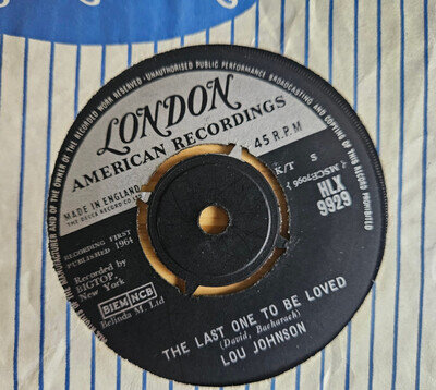 Northern Soul - Lou Johnson -The Last One To Be Loved -London
