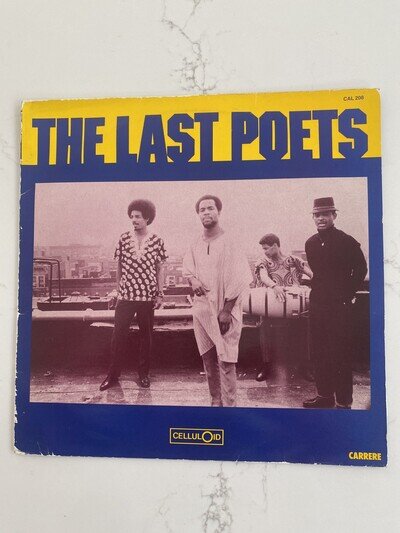 The Last Poets Vinyl LP 1984 Re-Issue CAL 208 . Political Poetry / Hip Hop