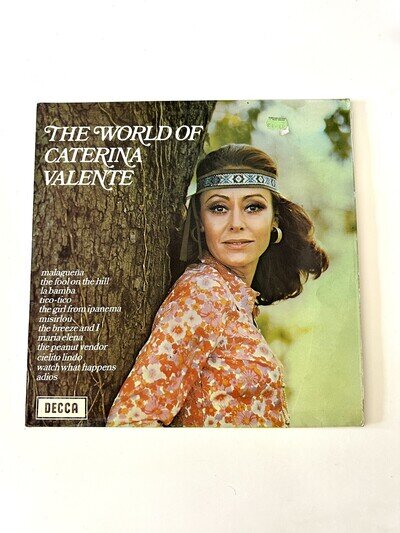 Caterina Valente - The World Of Caterina Valente SPA 192 Vinyl LP , EX+