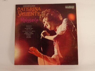 CATERINA VALENTE MALAGUENA (UK) (B) 10 Track LP CONTOUR