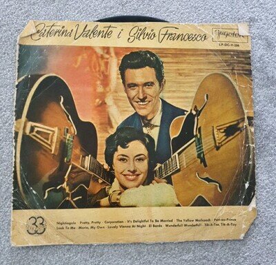 Caterina Valente Silvio Francesco ‎– The Many Voices Of (LP) Yugoslavia Rare