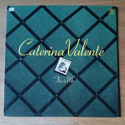 Caterina Valente - This is Me - 12" vinyl LP album