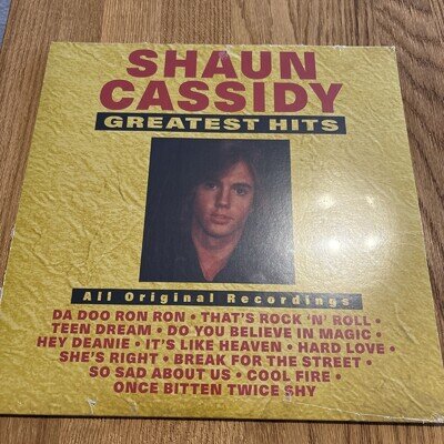 Shaun Cassidy - Greatest Hits - Vinyl LP - New Sealed