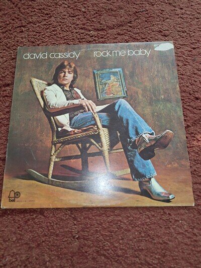 David Cassidy Rock Me Baby LP