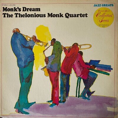 THELONIOUS MONK Monk's Dream 1973 (Vinyl LP)