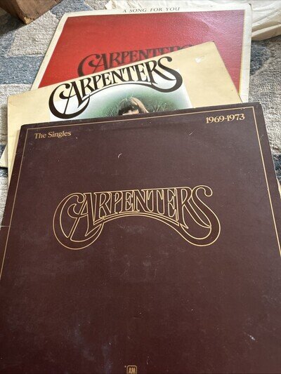 Carpenters Vinyl LP Job Lot X3