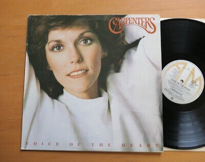 Carpenters Voice Of The Heart 1983 NM Vinyl AMLX 64954