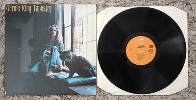 CAROLE KING TAPESTRY - ORIGINAL UK EPIC 12" VINYL LP NICE COPY