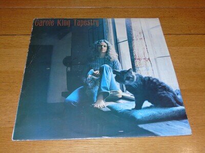 CAROLE KING - Tapestry- 1971 UK 12-track Vinyl LP - FIRST PRESSING