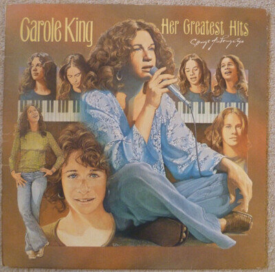 Carole King Her Greatest Hits (Songs Of Long Ago) 1978 UK Vinyl LP + Inner VG+
