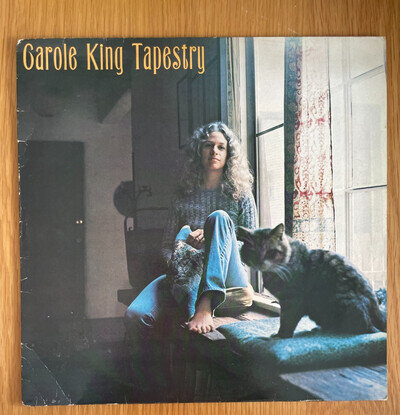 CAROLE KING TAPESTRY EPIC RECORDS REISSUE UK 1984 NM/VG+ CLASSIC ALBUM