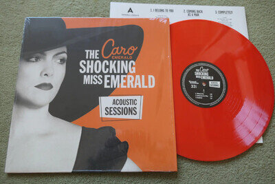 CARO EMERALD – THE SHOCKING MISS EMERALD (ACOUSTIC) Orange Vinyl LP– NrMINT 2014