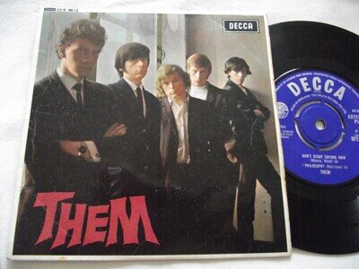 THEM ~ THEM ** 1965 UK DECCA 7" EP VAN MORRISON