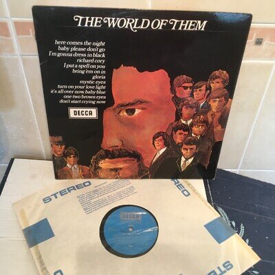 Them - "The World Of Them" - 12" LP Vinyl SPA86 - Decca 1970 - VG