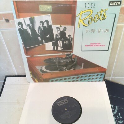 Them - Rock Roots - UK Press Vinyl LP - Decca 1976 - VG- ROOTS 3