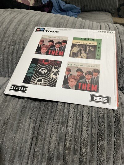Live Broadcasts 1965-67 EP by Them (Record, 2019) M- Black Vinyl