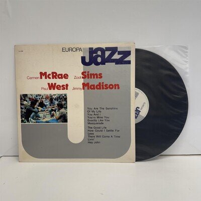 Carmen McRae - Carmen McRae Zoot Sims Paul West Jimmy Madison Vinyl LP - NM/VG+