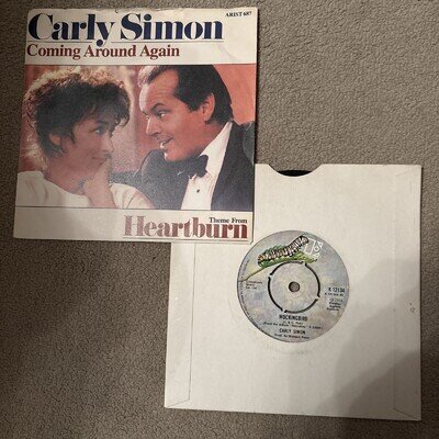 Carly Simon - Coming Around Again - Mockingbird - 2 x 7” vinyl singles - ex