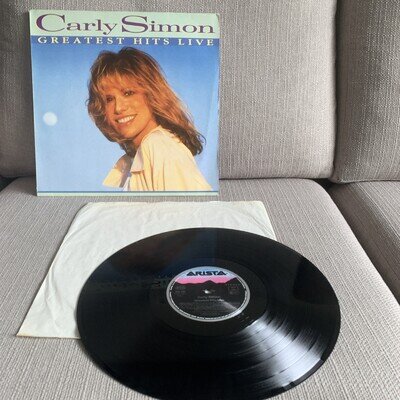 Carly Simon Greatest Hits 1988 Lp Original Vinyl Rock Funk Soul