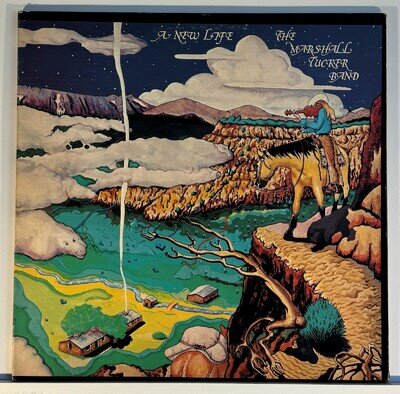 The Marshall Tucker Band - A New Life Vinyl LP Gatefold Play Tested VG+/VG+