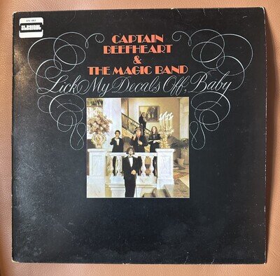 Captain Beefheart 'Lick My Decals Off Baby ' 1970 - UK First Pressing - EX/VG