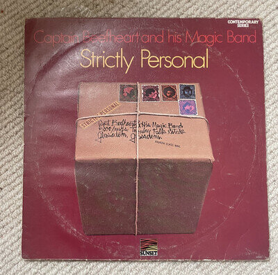 Captain Beefheart, Strictly Personal, Vinyl, LP, Sunset SLS 50208, 1971