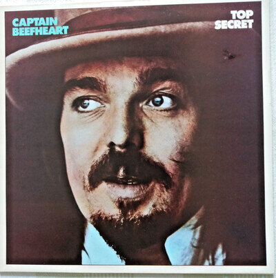 CAPTAIN BEEFHEART - 'TOP SECRET' 1983 BREAKAWAY LP VG+/EX